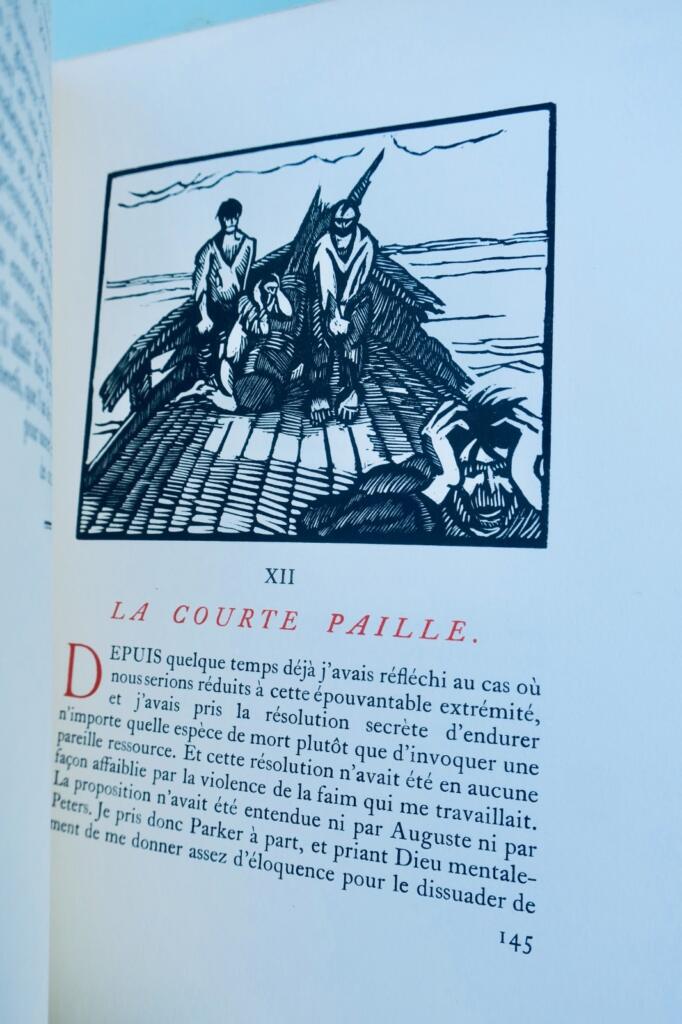 POE (Edgar Allan) Les Aventures d’Arthur Gordon Pym de Nantucket illustré Falké
