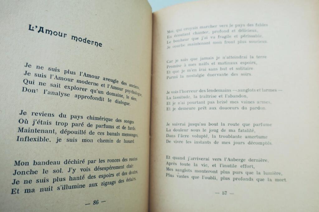 poèmes François Laugier la vaine attente 1919