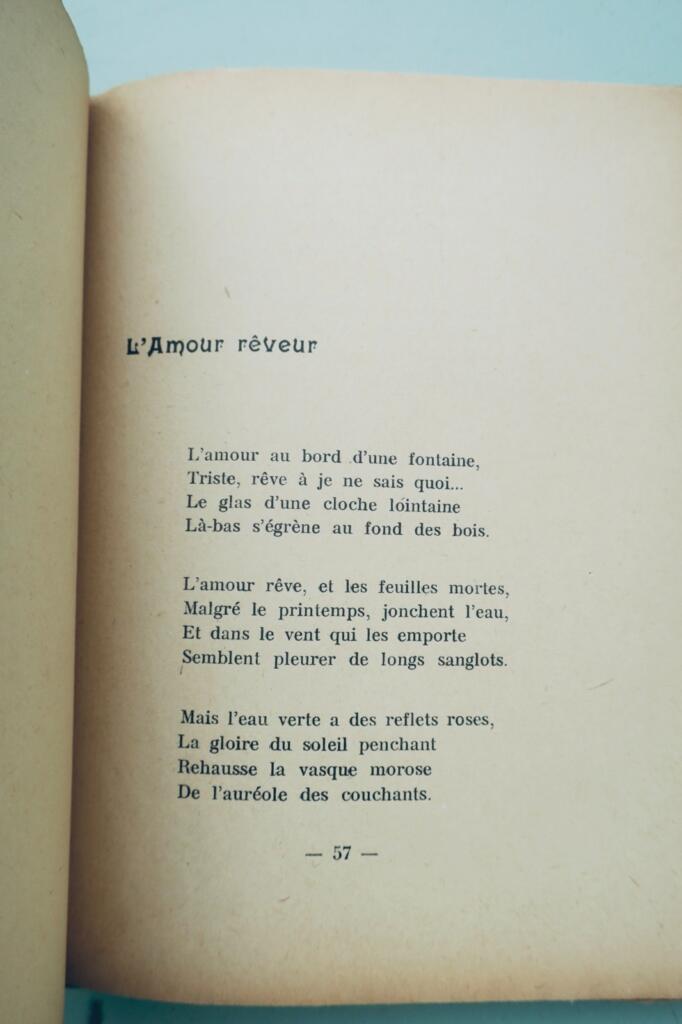 poèmes François Laugier la vaine attente 1919