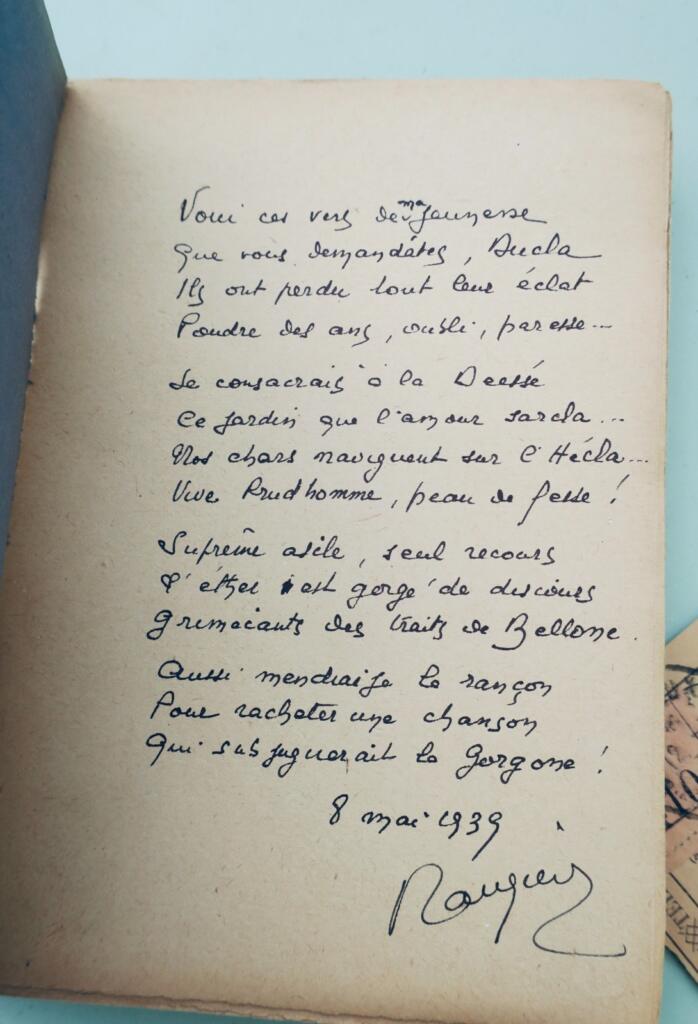 poèmes François Laugier la vaine attente 1919