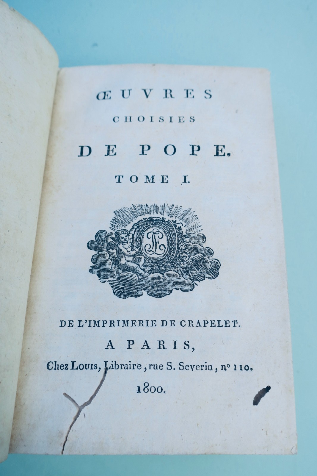 Pope, Selected Works of Pope, 1800