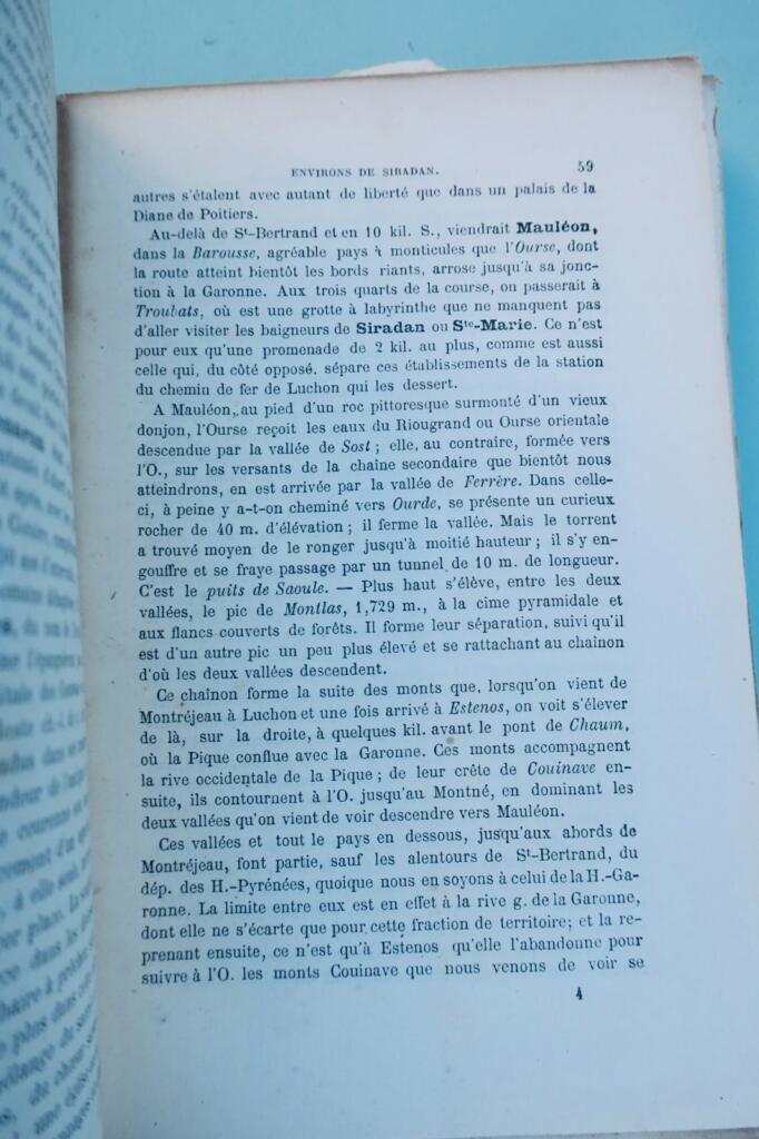 pyrénée Atlas guide historique et descriptif des Pyrénées de l&rsquo;une à l&rsquo;autre mer