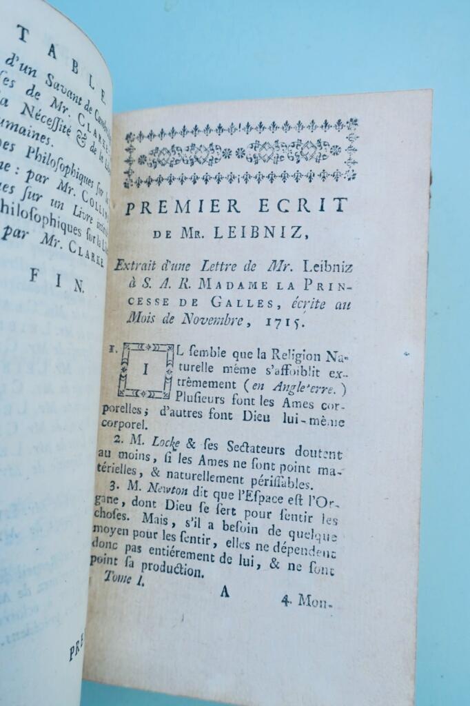 Recueil de diverses pièces, sur la Philosophie, la Religion Naturelle..1759
