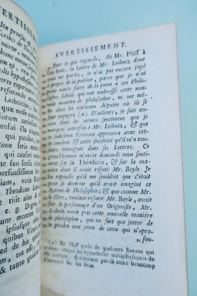 Recueil de diverses pièces, sur la Philosophie, la Religion Naturelle..1759