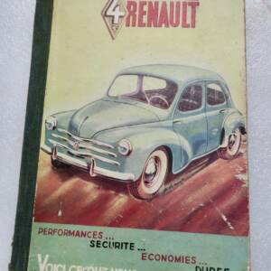 雷诺 VOTRE RENAULT 4 CV 1954