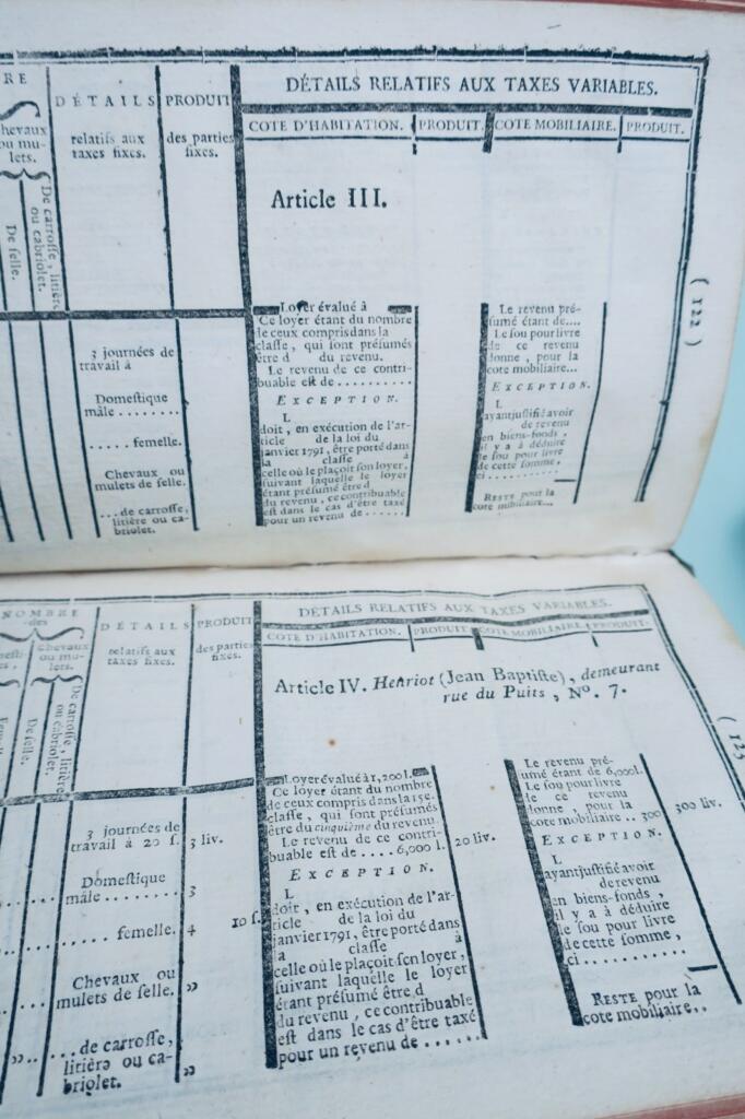 révolution Collection générale des décrets rendus par l’assemblée nationale 1790