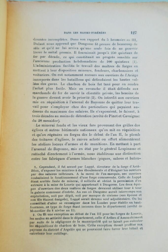 Revolution Regierungsumsturz in den Basses-Pyrénées