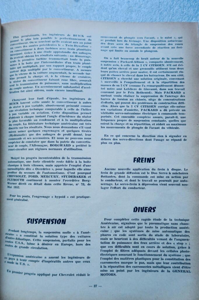 revue Technique Automobile Salon 54 & 55
