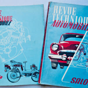 Technical Automobile Review Salon 1954 & 1955
