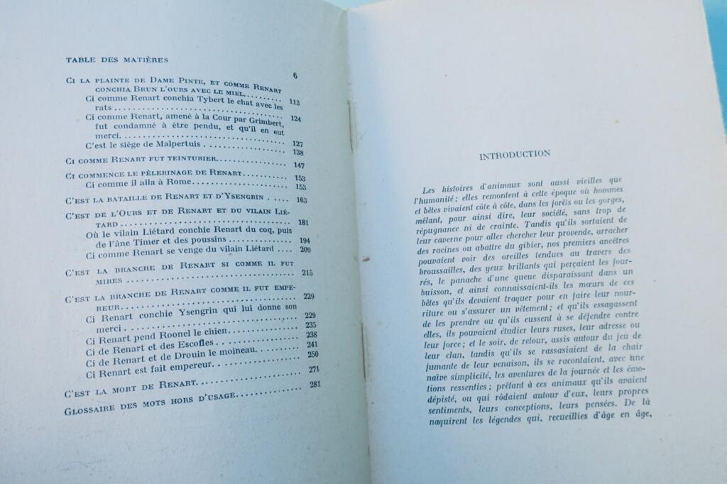 roman de Renart – Poème satirique du Moyen Age