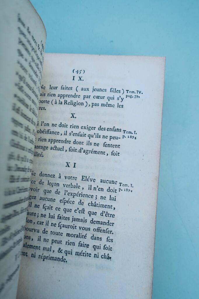 Faculty of Theology Censure against the book titled Emile