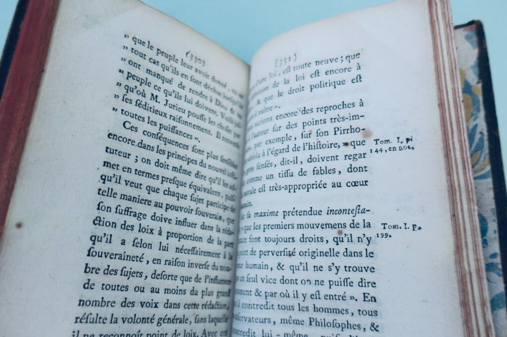Faculty of Theology Censure against the book titled Emile
