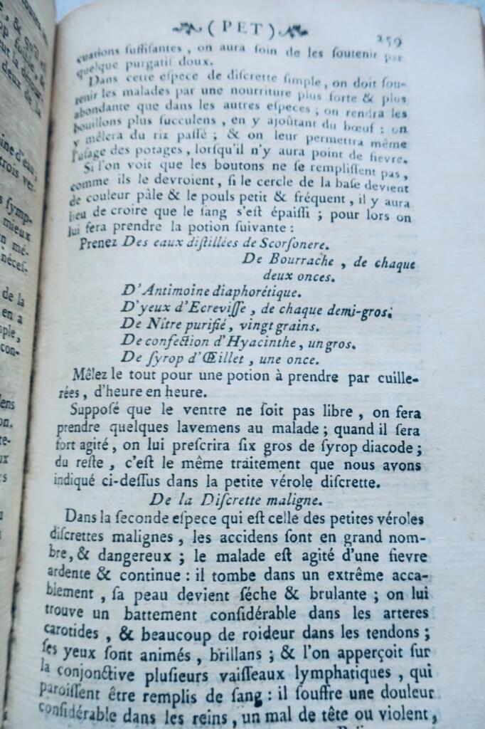 Gesundheit Handwörterbuch der Gesundheit 1761
