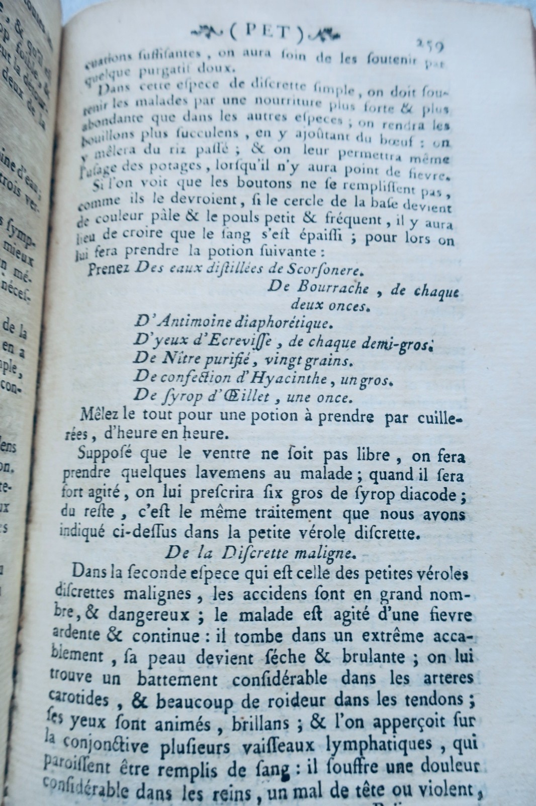 Portable health dictionary of health 1761