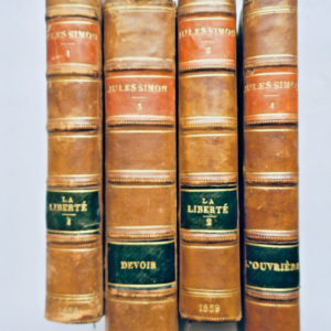 西蒙·儒勒 《女工的自由与责任》 1855-1861❦ SIMON JULES LA LIBERTE, L'OUVRIERE, LE DEVOIR 1855-1861