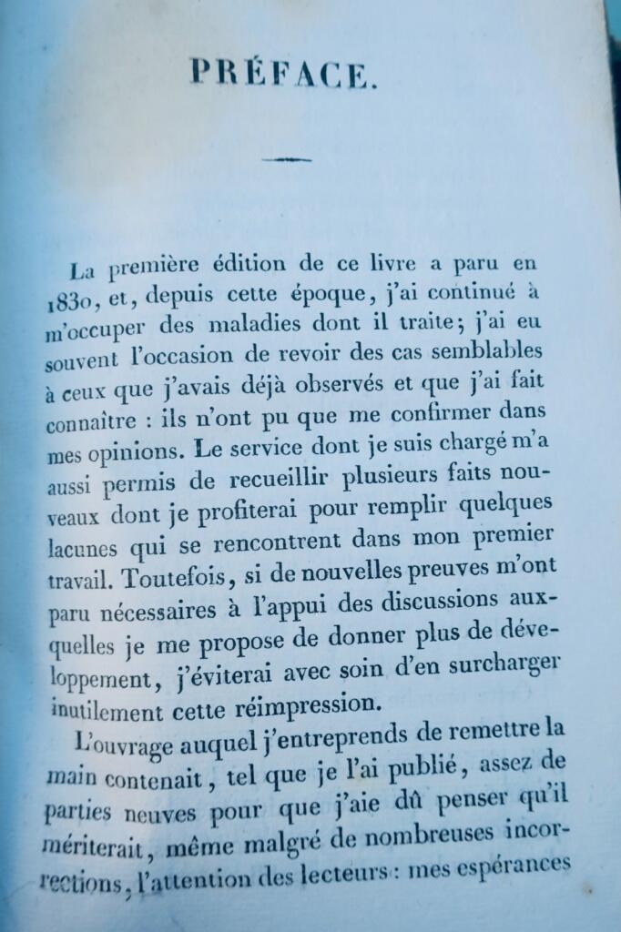 tête Traité des plaies de tête et de l'encéphalite VAL DE GRÂCE 1835