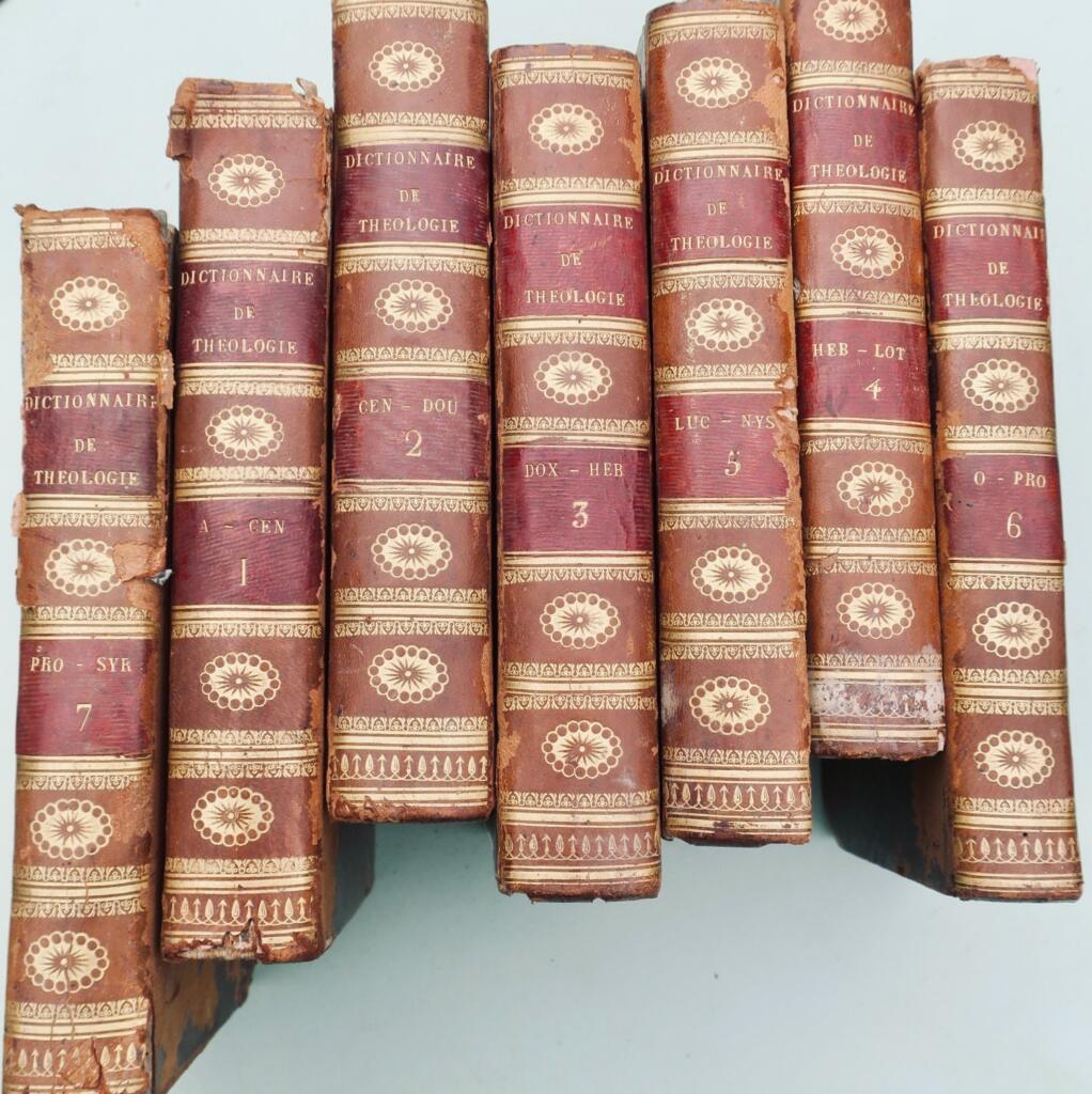 Dictionary of theology. Extract from the Encyclopédie méthodique 1819