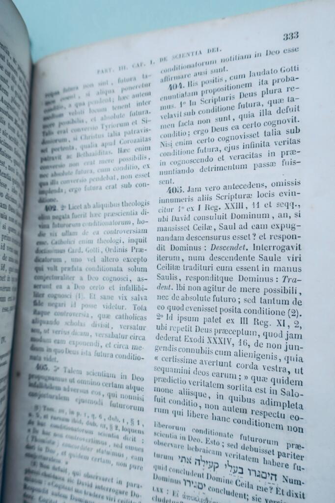 Theologie PRAELECTIONES THEOLOGICAE Quas In Collegio Romano 1856