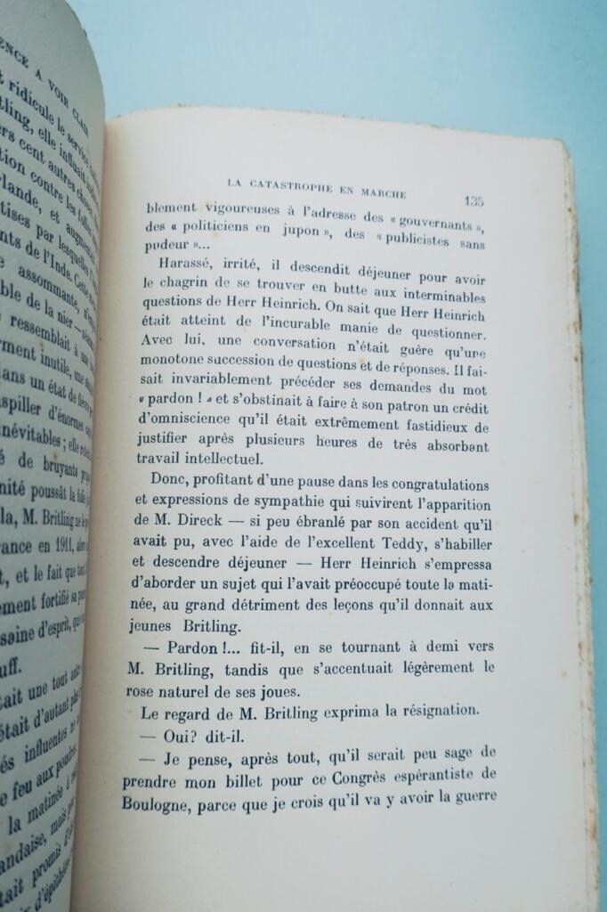 WELLS Mr. BRITLING COMMENCE A VOIR CLAIR 1917