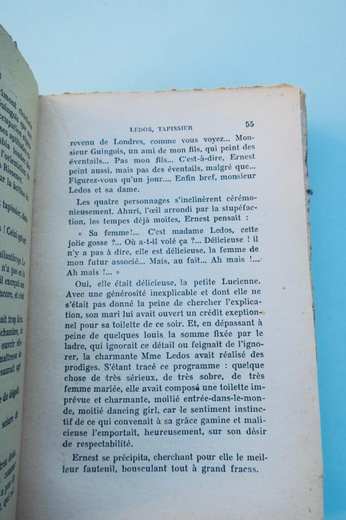 WILLY Ledos, Tapezierer