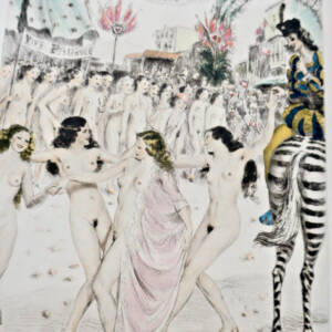 Curiosa aventures du roi Pausole Bécat sur vélin