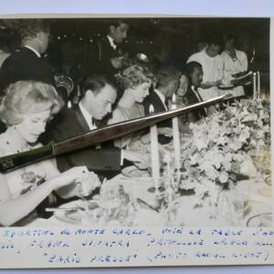 Monaco Princesse Grace KELLY Mme ONASSIS Frank SINATRA... GALA SPORTING CLUB