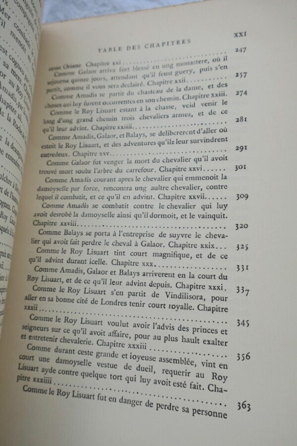 AMADIS de GAULE Le premier livre d'Amadis de Gaule – Image 9