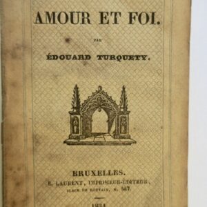 Amour et foi  1834