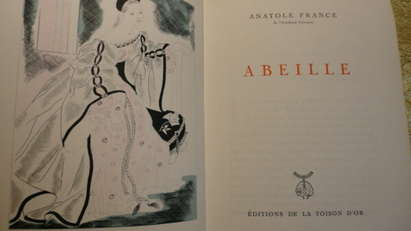 Anatole FRANCE. ABEILLE ILLUTRATIONS de Barbedor – Image 10