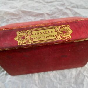 Annales romantiques Recueil morceaux choisis de littérature contemporaine 1833
