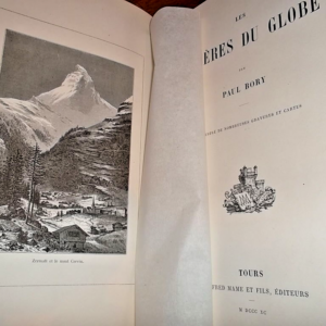 BORY Paul Les Artères du Globe. Saillies et Dépressions - La Genèse des Fle..