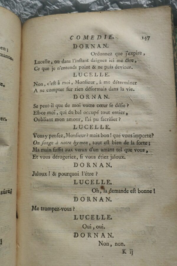 BRET Théatre de Mr. Bret 1778 + reliures armoriées – Image 5