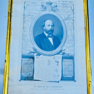 Bourbon rois 37 x 52 cm. LA FRANCE DES BOURBONS