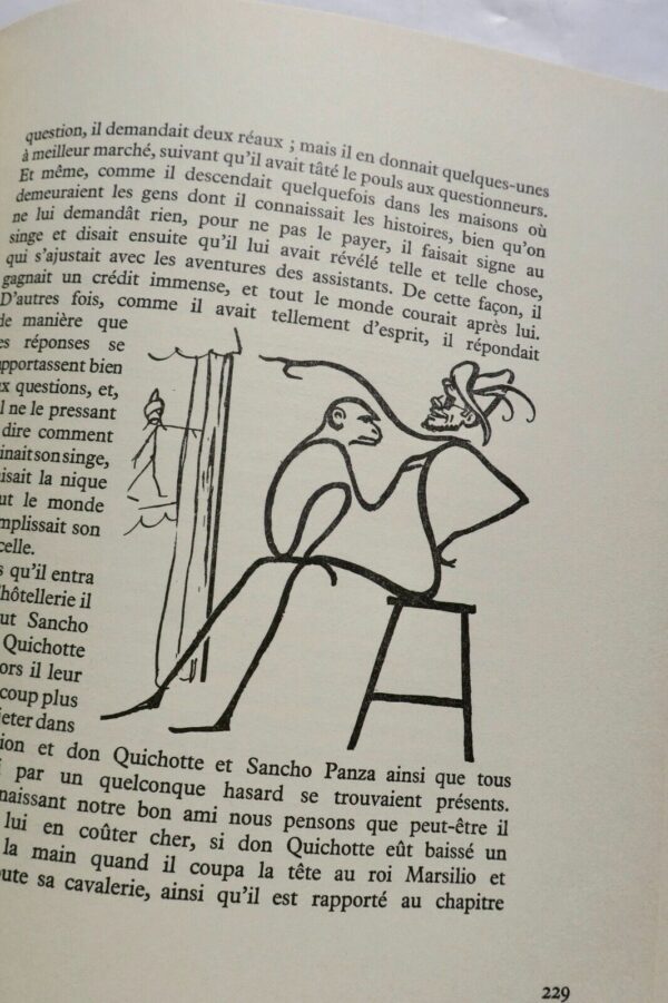CERVANTES : DON QUICHOTTE DE LA MANCHE illustré par JOSE-LUIS REY-VILA – Image 12