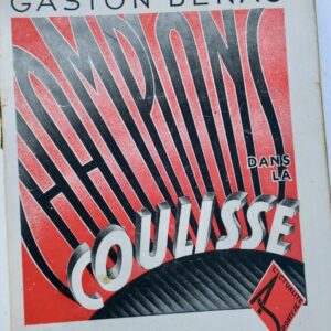 CHAMPIONS DANS LA COULISSE 1944