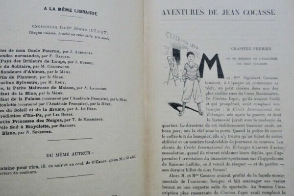 Cartonnage Aventures de Jean Cocasse. Illustrations de René Giffey – Image 11