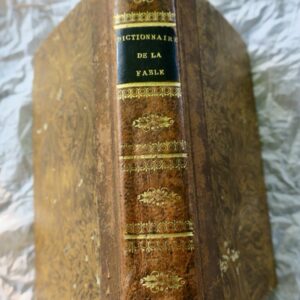 Chompré Dictionnaire abrégé de la Fable, pour l'intelligence des poëtes..1824