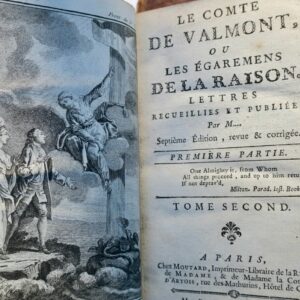 Comte De Valmont, ou Les Égaremens de La Raison 1784