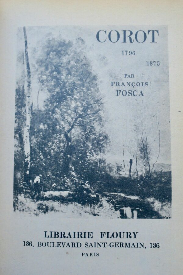 Corot  Floury 1930 FOSCA – Image 12