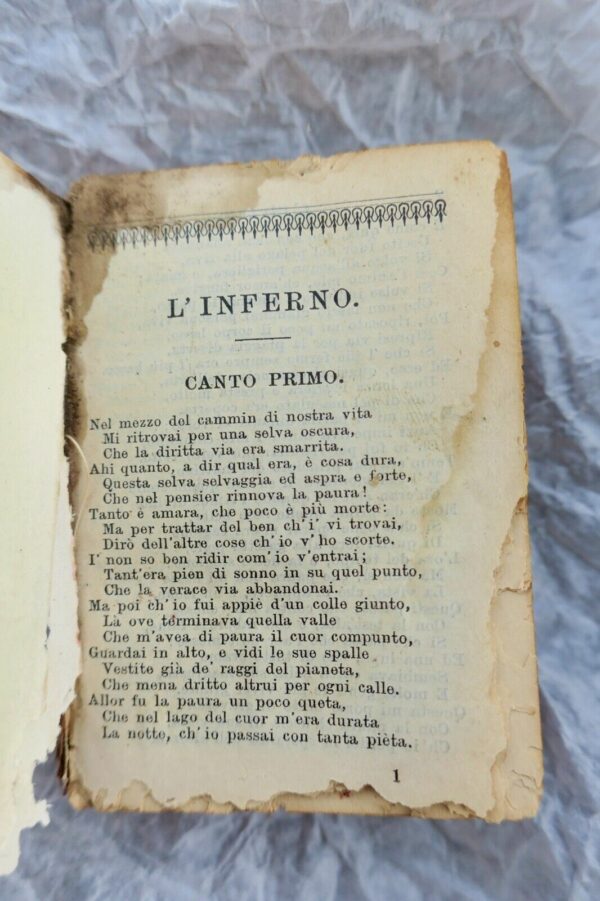 Dante LA DIVINA COMMEDIA MINI 65 x 45 mm. – Image 8