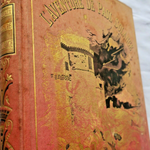 Desbeaux L'aventure de Paul Solange 1888 plat historié