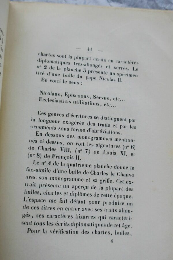 Ecriture HISTORIQUE DE L'ART D'ECRIRE 1857 – Image 5