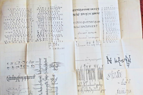 Ecriture HISTORIQUE DE L'ART D'ECRIRE 1857 – Image 9