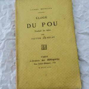 Eloge du Pou 1870