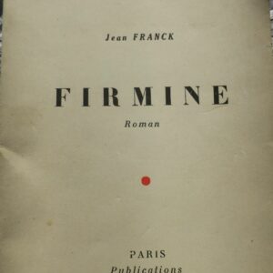 FRANCK JEAN FIRMINE L'AMITIE PAR LE LIVRE