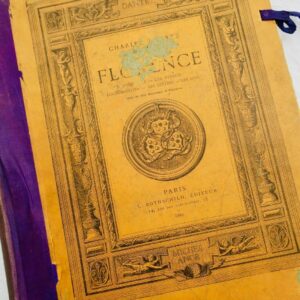 Florence L'Histoire - Les Médicis - Les Humanistes - Les Lettres - les arts 1881