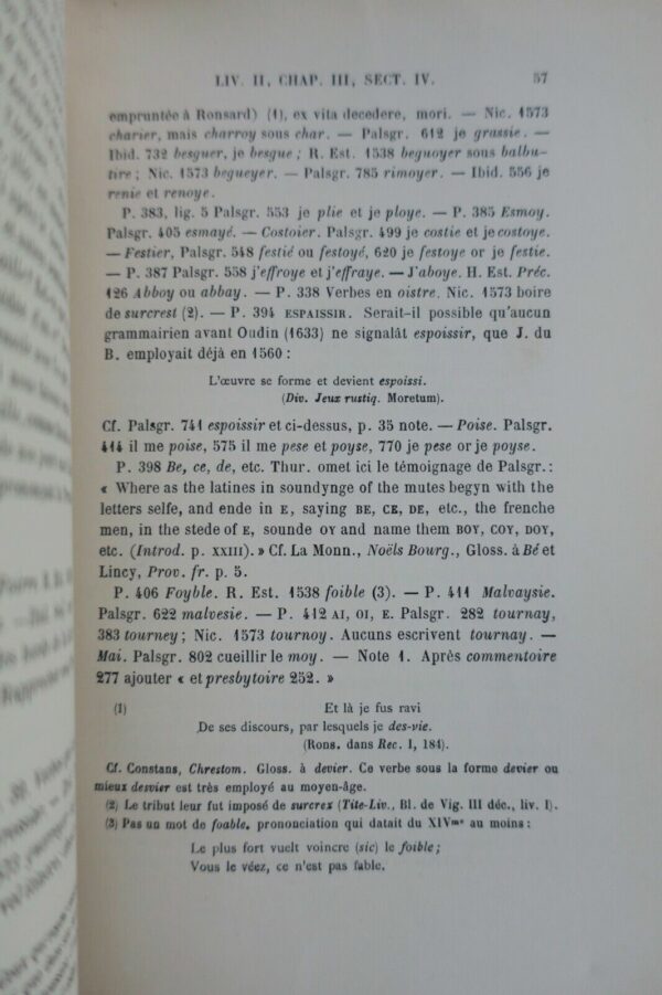 Français DE LA PRONONCIATION EN FRANCE AU XVIe SIECLE ET DU LIVRE – Image 3