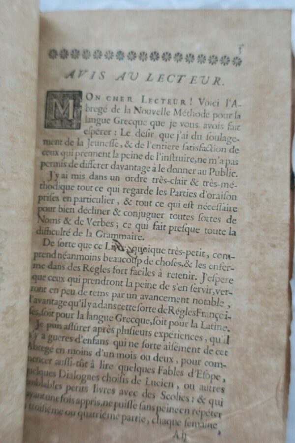 Grecque Nouvelle Méthode pour Apprendre facilement.. langue grecque 1731 – Image 4