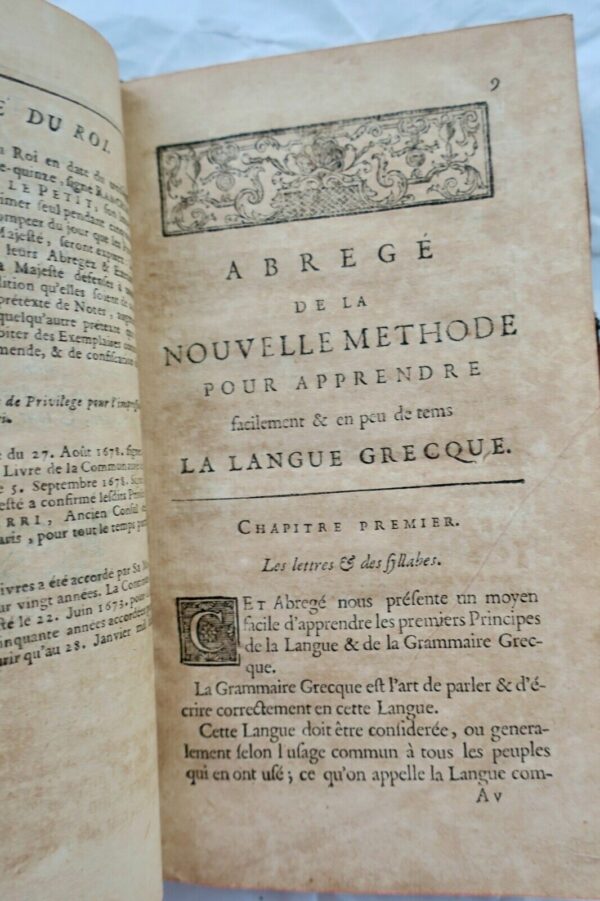 Grecque Nouvelle Méthode pour Apprendre facilement.. langue grecque 1731 – Image 5