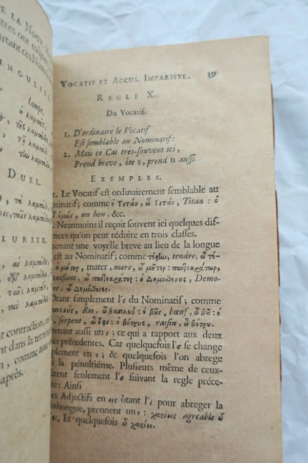 Grecque Nouvelle Méthode pour Apprendre facilement.. langue grecque 1731 – Image 9